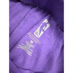 Nba  Los Angeles Lakers Sweatpants Wide/Straight Leg Purple Gold Medium Photo 2