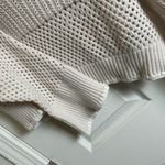 Happily Grey Woman’s Cream Knit Sweater V Photo 4