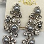 Amrita Singh  Ophelia Austrian Crystal Pearl Earrings Photo 1