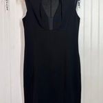 Elie Tahari Sheath Dress Black Sleeveless Knee Length LBD Career Workwear Size 6 Photo 0