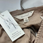 Sim & Sam NWT beige 100% cotton maxi dress with belt Sz M Photo 8