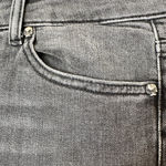 Zadig & Voltaire  Eva Gris Washed Black Mid Rise Skinny Jeans Skulls Grunge 27x32 Photo 7