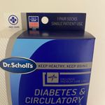 Dr. Scholls Black Compression Crew Socks Size 4-10 Photo 2