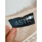 ASTR  Beaded Crochet Tank Top Photo 3