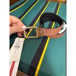 Talbots Women's Brown Black Leather Reversible Belt Size Small NEW NWT Photo 2