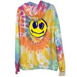 Jmblya Tie Dye Hoodie with Smiley Face Yellow Size XL Photo 2