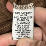 Habitat  Jacket Womens Medium Cardigan Hooded Brown Black Striped Pockets Photo 4