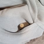 Lululemon All Yours Fleece Hoodie Sweatshirt Graphic Logo Chambray Blue Size 6 Photo 4