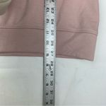 Nobull  size medium pink Blush Crewneck Sweatshirt long sleeve athletic running Photo 3