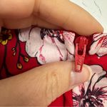 Keepsake  Red Floral Romper Womens 10 Flounce Flutter Sleeve Summer Playsuit Photo 6