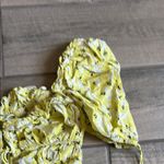 For Love & Lemons  Yellow Green Ruched Blouse Photo 3