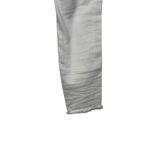 Free People  Womens Jeans Distressed Ripped Raw Hem Skinny Ankle White Sz. 26 NWT Photo 8