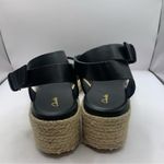 Clarks  Womens Kimmei Ivy black leather size 9.5M platform sandals ankle strap Photo 6