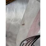 Elegant Musical Notes & Instruments Scarf White Photo 5