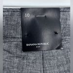 Banana Republic  Gray Linen-Blend Pencil Skirt Photo 4