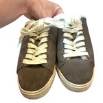 Frye  Ivy Genuine Suede Shearling Sneaker Slide Photo 3