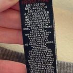 Bebe Sleepwear Sweater Spellout Top Charcoal Heather Gray Long-Sleeve Sleepshirt Photo 5