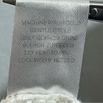 Almost Famous ‎ Knitted Crisscross Lace Cardigan/Sweater Cream Size Medium Photo 4