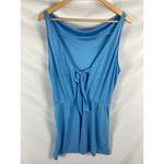 Becca  by Rebecca Virtue Breezy Basics Carolina Blue Mini Dress Size Large Photo 3