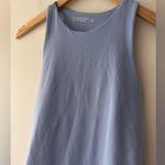 Abercrombie & Fitch Soft Collection Periwinkle Blue High Neck Bodysuit Cute Back Photo 2