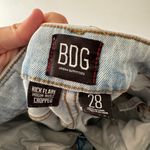BDG Urban Outfitters Kick Flare High-Rise Cropped Distressed Jeans Photo 5