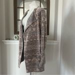 Lucky Brand Aztec Print Tweed Cardigan/Jacket Size L EXCELLENT! Photo 3