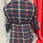 Eden & Olivia Plaid Button-Up Women's Top Photo 1