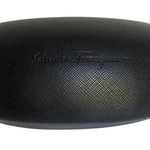 Salvatore Ferragamo  Black Eyeglass Glasses Sunglass Case Hard Shell Clam Photo 0