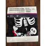 Women’s Skeleton Maternity Halloween Costume Dress Size Small New Black Photo 6