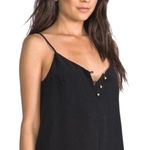 Yumi Kim black button silk cami tank Photo 2