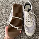 Rag and Bone  39/9 Retro Runner Women's Beige and White Sneakers Photo 5