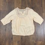 A Byer A. Byer embroidered cream top Photo 3