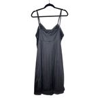 Vasserette Slip Dress Size 40 Black Lace‎ Adjustable Straps Nylon Photo 6