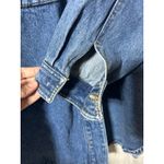 VTG Sergio Valente Jean Jacket Medium Shirt Shacket Pockets Blue Denim Cotton Photo 5