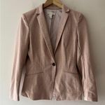 H&M NWOT Light Pink One Button Blazer Photo 0