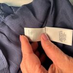 Lulus  Navy Blue Striped Long Sleeve Tiered Swing Dress Metallic Boho Siz… Photo 15