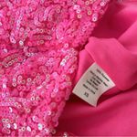 Lucy in the Sky | Hot Pink Sequin Dress Photo 5