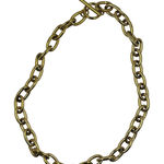 Chunky Gold Tone Chain Toggle Clasp Necklace Statement Fashion Jewelry Photo 0
