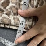 Como Blu Lounge Set Womens Small Beige Leopard Print Sweatshirt Joggers Knit Tan Photo 14