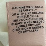 Philosophy Light Ivory Lace Cap Sleeve Pleated Neckline Blouse | Size M White Size M Photo 6