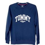 Tommy Hilfiger  Sleepwear Lightweight Logo Crewneck Sweatshirt; Navy; size XL Photo 0