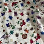 Koch  Insect Floral Ruffle Sleeve Blouse Photo 5