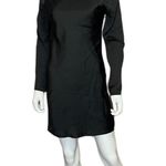 Bardot  River Bias Open Back Long Sleeve Dress Black Women’s Sz 4 Photo 1