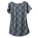 LuLaRoe  T Shirt Size Small Short Sleeve Geometric Stretch Casual Teacher Lounge Photo 1