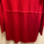 J.Jill Red Wool Blend Long Sleeve Tunic Sweater Dress Size Small Photo 4