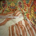 Christian Siriano linen blend pants Orange Size XL Photo 3