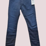 7 For All Mankind  Blue Skinny Fit Jeans Photo 0