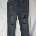 Just Black Judy Blue Distressed Skinny Fit Capri Jeans Photo 0