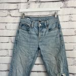 American Eagle  ’90s Skinny Stretch Jeans Women’s 00 Distressed Light Wash Denim Photo 4