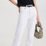 RE/DONE  70s Stove Pipe Straight Leg Jeans Size 29 White New with Tag Photo 0